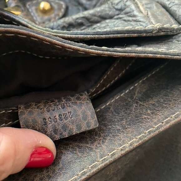 Gucci Guccisima Brown Logo Horsebit Bag - Picture 10 of 10